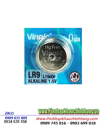 PIN VINNIC LR9, L1560F, PX625, V625PX, EPX625, PX13 Alkaline 1.5V chính hãng